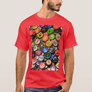 Bierflaschenverschlüsse T-Shirt