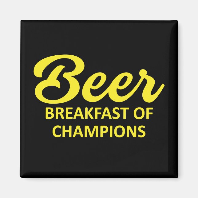 Bierfrühstück der Champions Magnet (Vorne)
