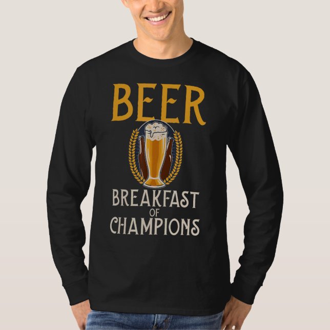Bierfrühstück der Champions T-Shirt (Vorderseite)