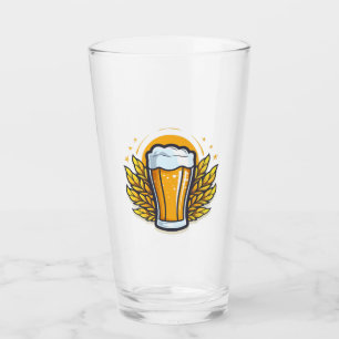 Bierglas mit individuellem Logo Glas