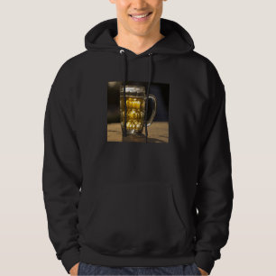 Bierglasgetränk Nahaufnahme, Indien Hoodie