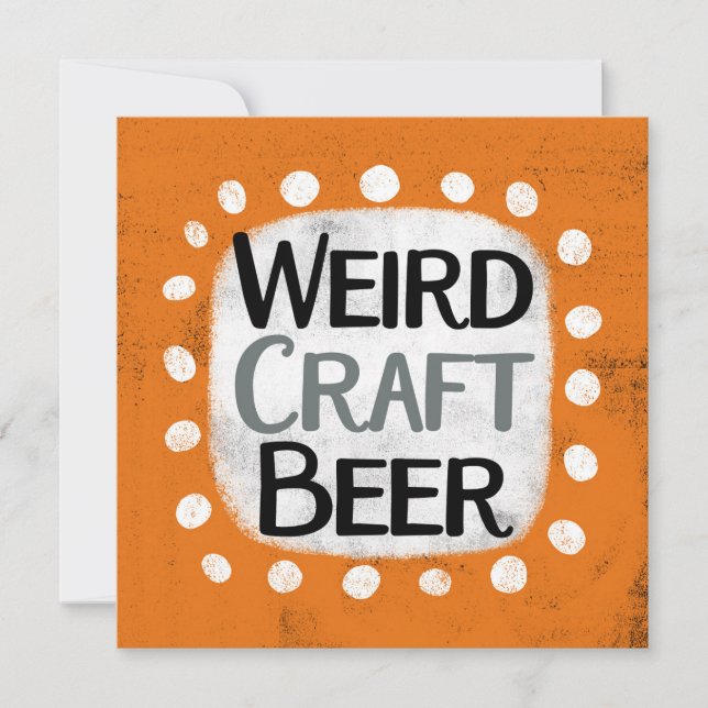 Biergrußkarte Karte (Vorderseite)