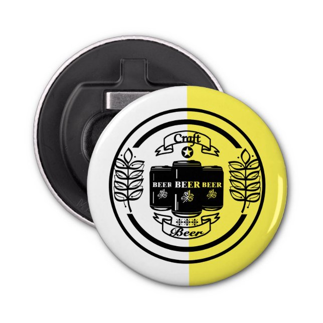 Bierkrebs Drei Dosen Flaschenöffner (Vorderseite)