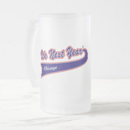 Bierkrug - Es ist nächstes Jahr Mattglas Bierglas