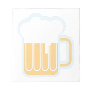 Bierkrug Notizblock