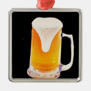 Bierkrug Ornament Aus Metall