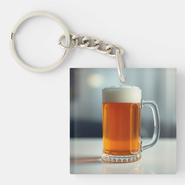 Bierkrug Schlüsselanhänger (Vorderseite)
