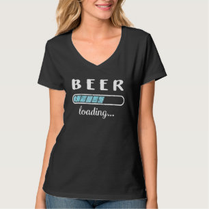 Bierladenfamilie Spaß Trendy Positive T-Shirt