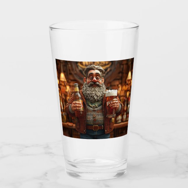 Bierliebhaber Glas (Vorderseite)