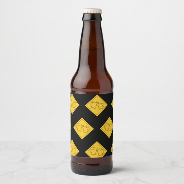 Bierliebhaber Sign Bierflaschenetikett (Vorderseite)