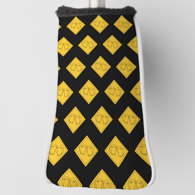 Bierliebhaber Sign Golf Headcover (Rotieren 90)