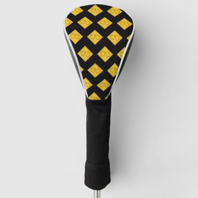 Bierliebhaber Sign Golf Headcover (Vorderseite)