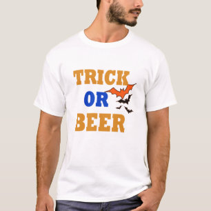 Bierliebhaber-Trick oder lustige Halloween-Shirt T-Shirt