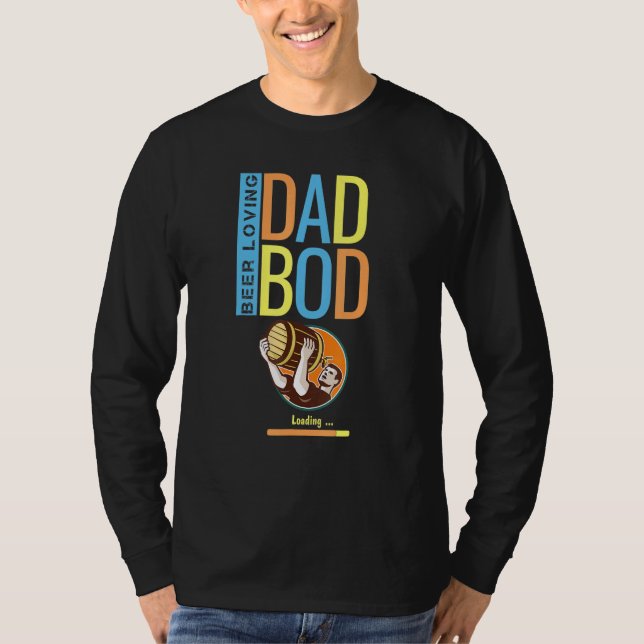 Bierliebhaber Vater Bod für Vater Pop Papa Daddy T-Shirt (Vorderseite)