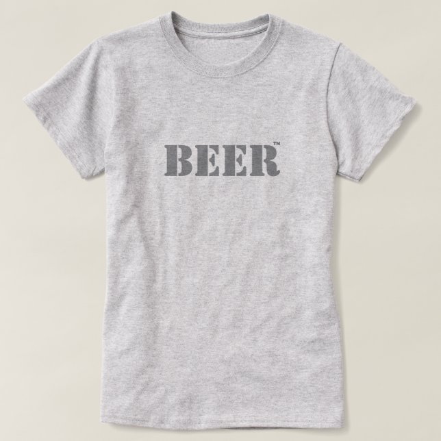 Biermarken-T-Shirt T-Shirt (Design vorne)
