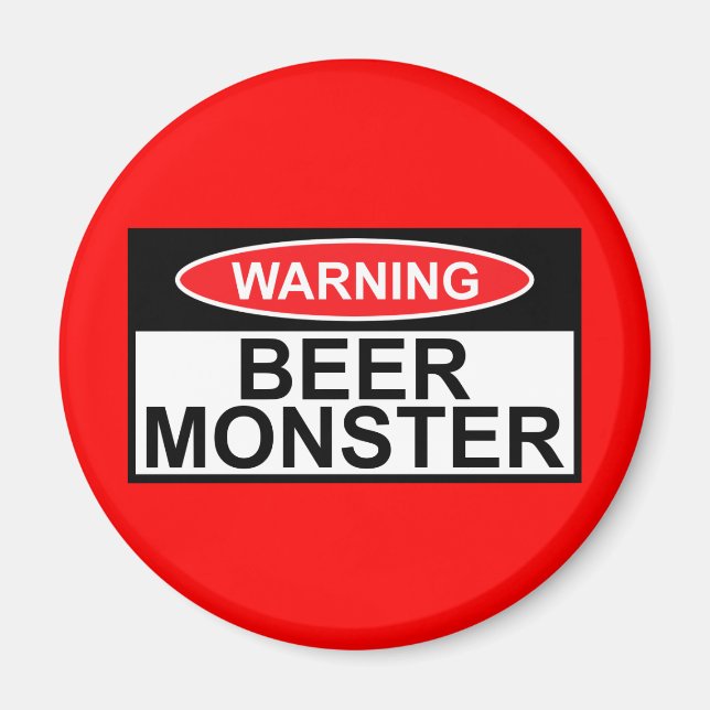 Biermonster Magnet (Vorne)
