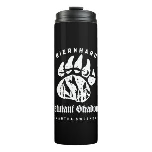 Biernhard Bears Petulant Shadows Thermal Tumbler Thermosbecher