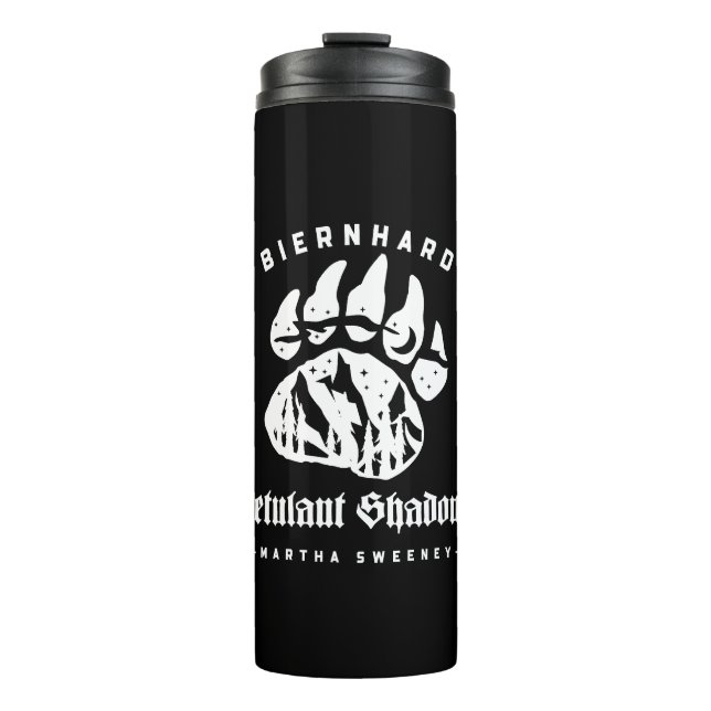 Biernhard Bears Petulant Shadows Thermal Tumbler Thermosbecher (Vorderseite)