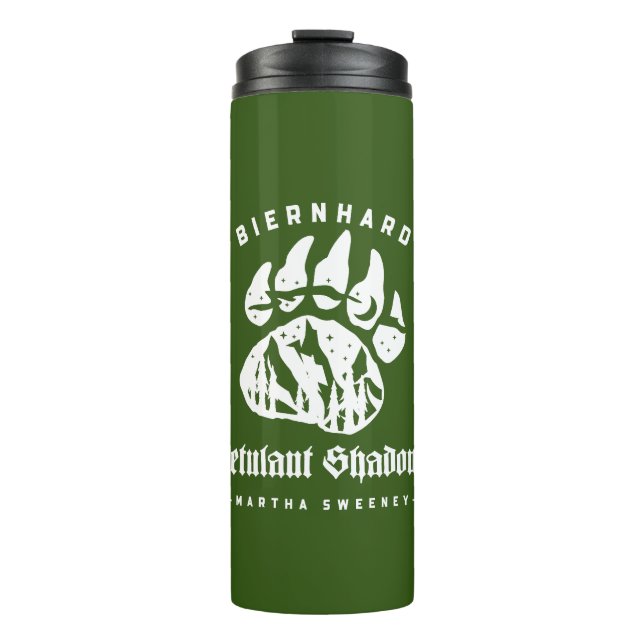 Biernhard Bears Petulant Shadows Thermal Tumbler Thermosbecher (Vorderseite)