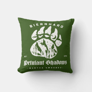 Biernhard Bears Petulant Shadows Two-Tone Kissen