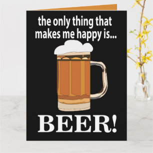 Bierparty Trinken Lustige Bier Karte