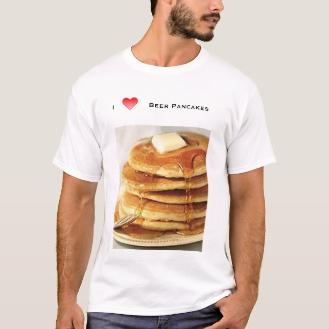 Bierpfannkuchen der Liebe I T-Shirt (Vorderseite)