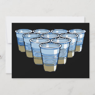 Bierpong Einladung