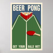Bierpong: Hol dir deine Bälle nass!