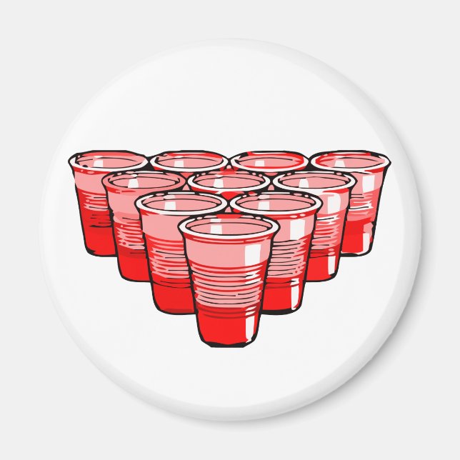 Bierpong Magnet (Vorne)