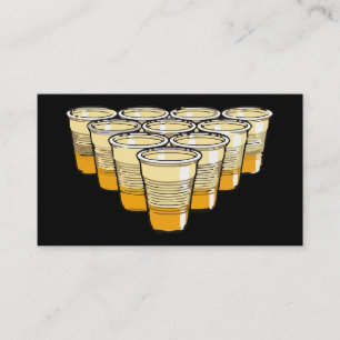 Bierpong Visitenkarte
