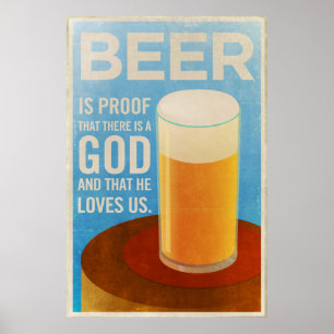 Bierposter Poster