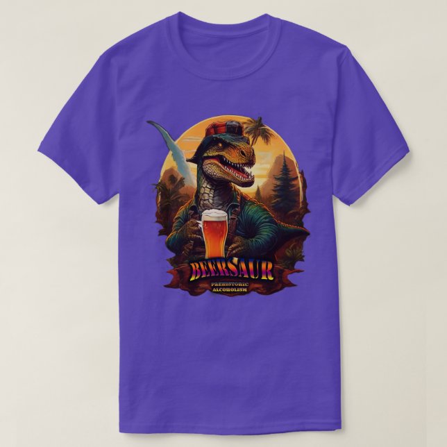 Biersaurier T-Shirt (Design vorne)