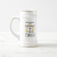 Biersorten bis 25 Jahre Geburtstagsbiersteine