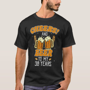 Biersorten bis 30 Jahre 30. Geburtstag Party T-Shirt