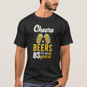Biersorten bis 83 Jahre Geburtstag T-Shirt