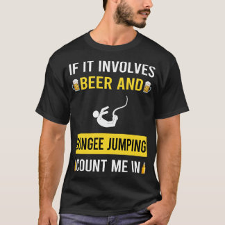 Bierspringer und Bungee Jumping Jumper T-Shirt
