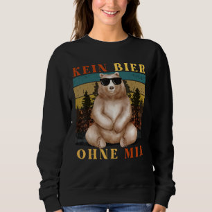 Bierspruch für Männer und Bier Sweatshirt