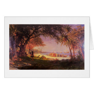 Bierstadt Albert, Die Landung von Columbus