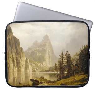 Bierstadt Albert Merced Fluss Yosemite Valley Laptopschutzhülle