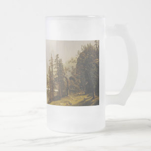 Bierstadt Albert Merced Fluss Yosemite Valley Mattglas Bierglas