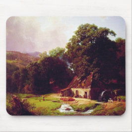 Bierstadt Albert The Old Mill Mousepad