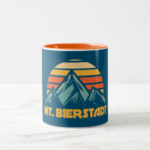 Bierstadt Colorado Retro Turquoise Zweifarbige Tasse
