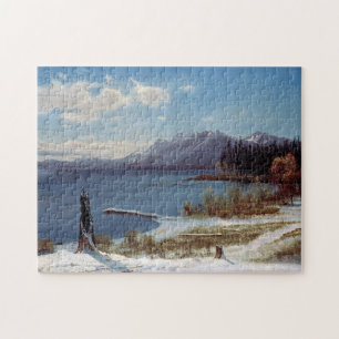 Bierstadt Lake Tahoe Painting Puzzle