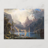 Bierstadt Lake Tahoe Postcard