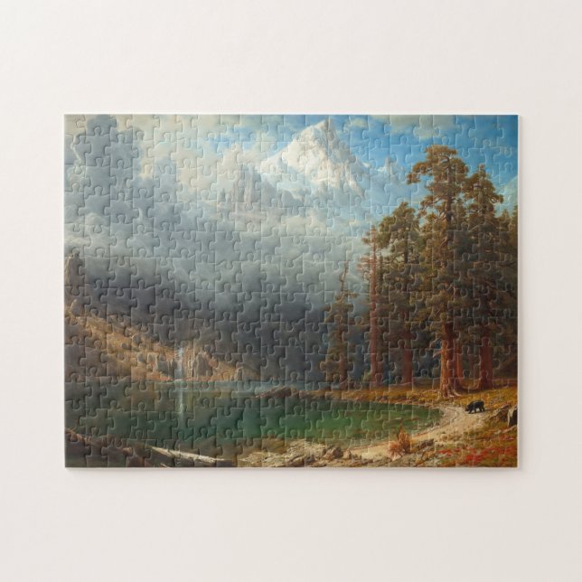 Bierstadt Mount Corcoran Painting Puzzle (Horizontal)