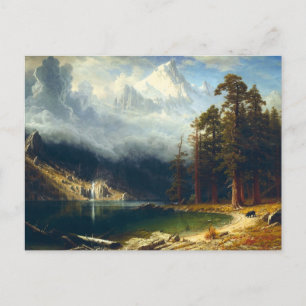 Bierstadt Mount Corcoran Postcard Postkarte