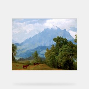 Bierstadt - Mount Pilatus, Acrylschild