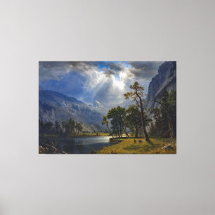Bierstadt Mount Starr King Yosemite Painting Leinwanddruck