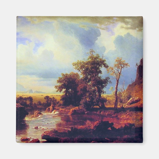 Bierstadt - Nord Platte, Nebraska Magnet (Vorne)