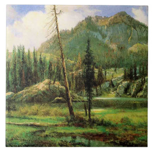 Bierstadt - Sierra Nevada Mountains, Fliese